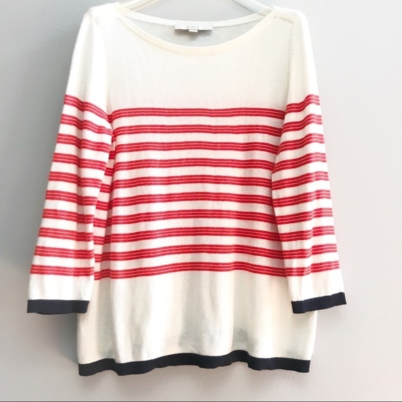 ANN Taylor LOFT Striped Sweater - Picture 1 of 7